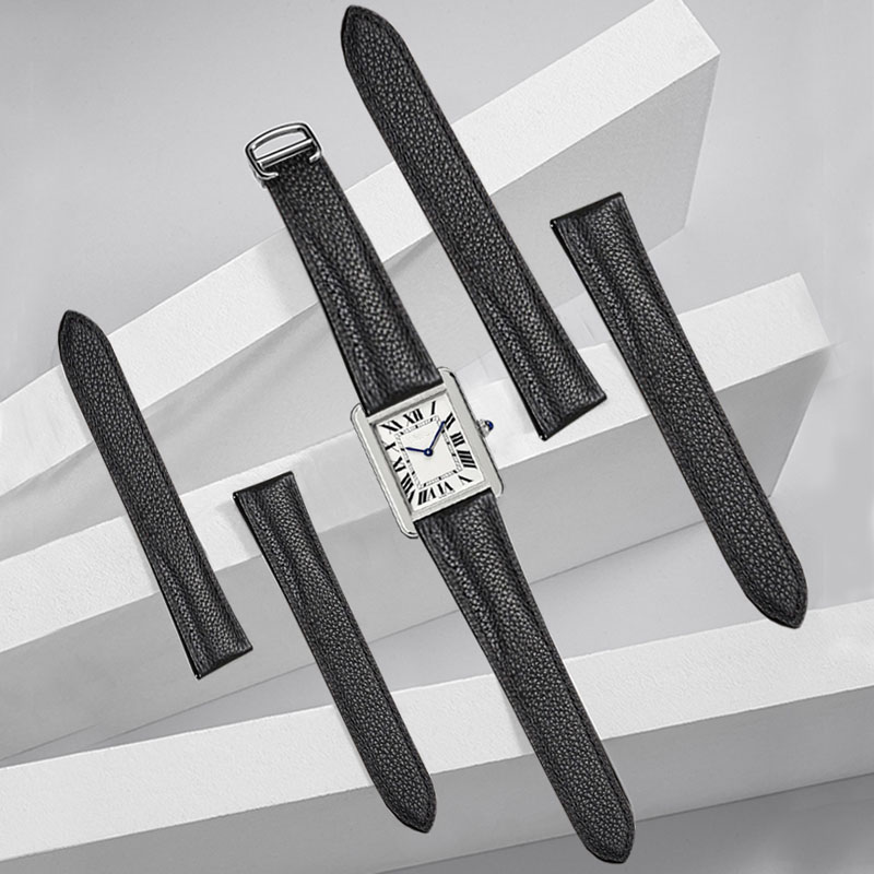 Men'S Accessories Cartier - カルティエ タンク ソロ ロンド デ時計バンド時計ストラップ アクセサリー男性女性