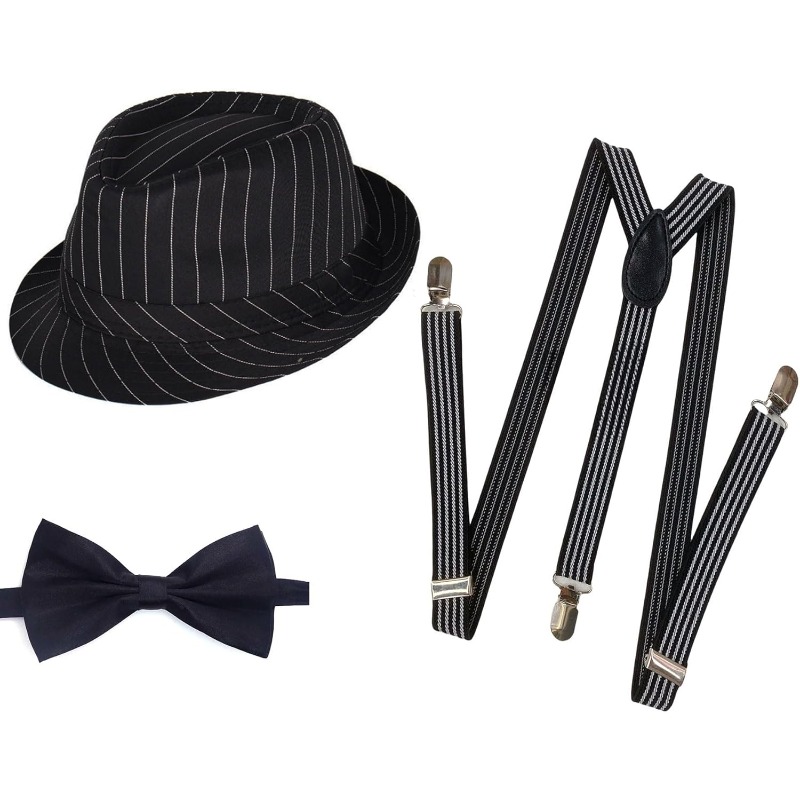 1920年代メンズコスチュームフェドラハットギャツビーギャン - Men'S Accessories In The 1920S のレビューと価格