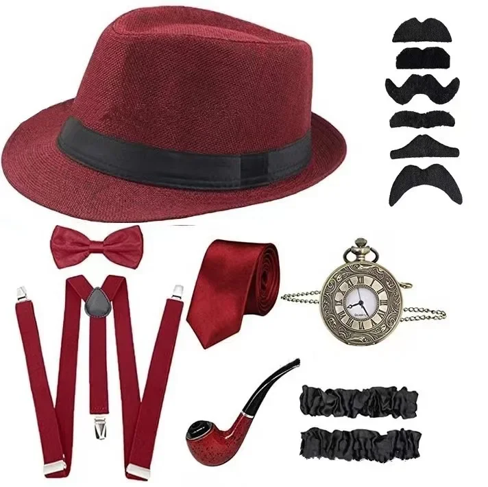男性用パーティーグッズ、1920年代をテーマにしたコスプレ衣 - Men'S Accessories In The 1920S のレビューと価格