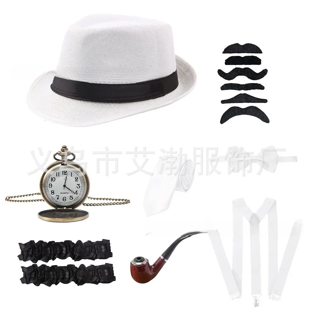 男性用パーティーグッズ、1920年代をテーマにしたコスプレ衣 - Men'S Accessories In The 1920S のレビューと価格