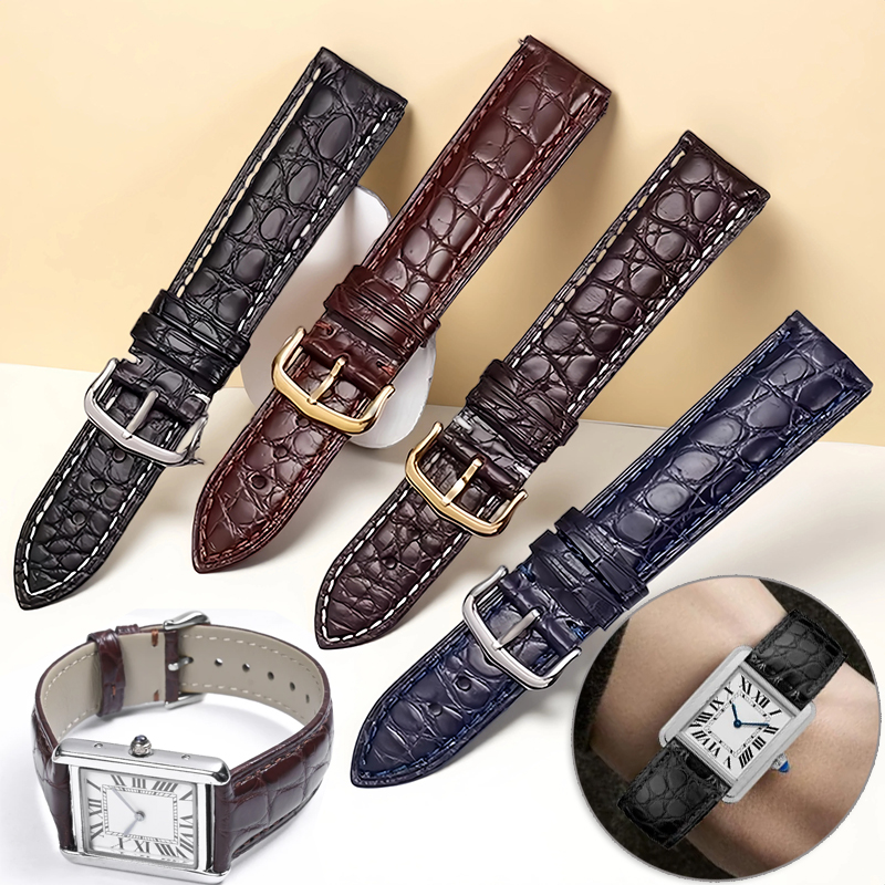 カルティエ タンク ロンドン ソロ クロコダイルレザー ウォ - Men'S Accessories London のレビューと価格