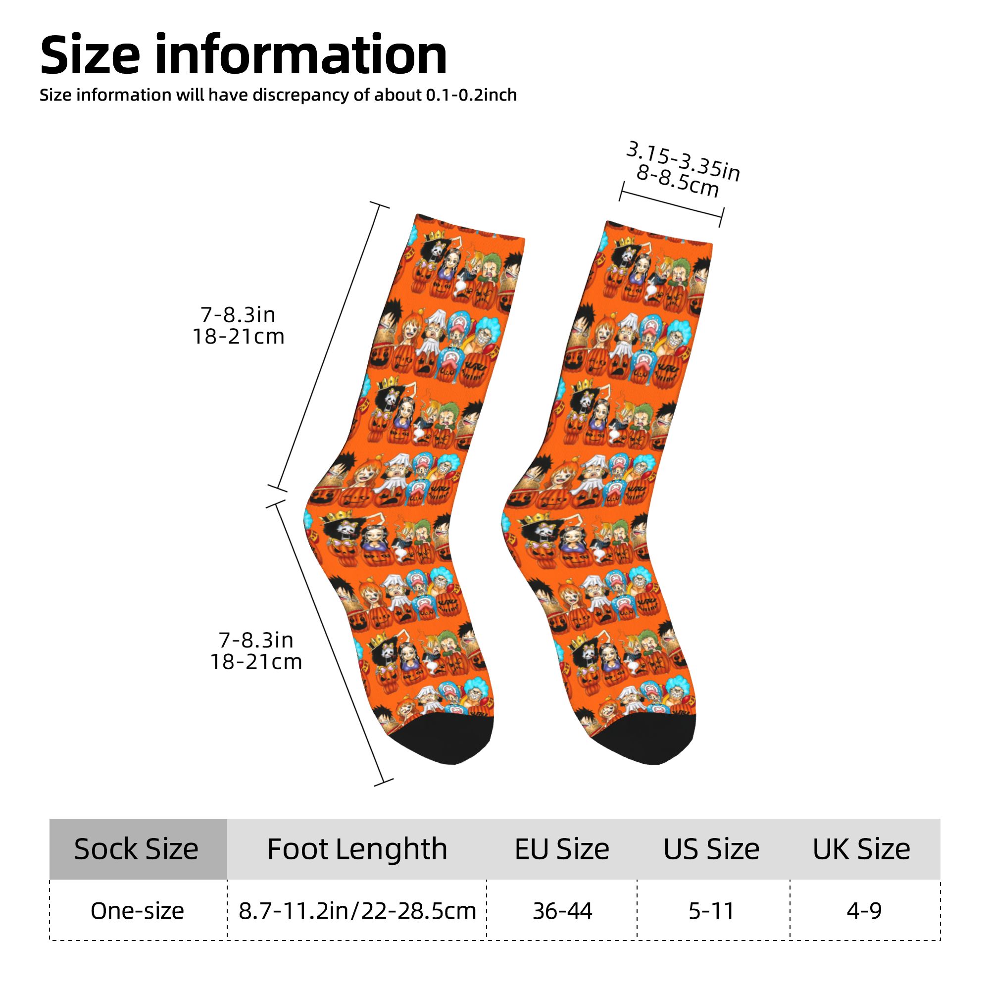 ワンピース ハロウィン ルフィ かぼちゃ柄 ソックス レディ - Men Accessories All のレビューと価格