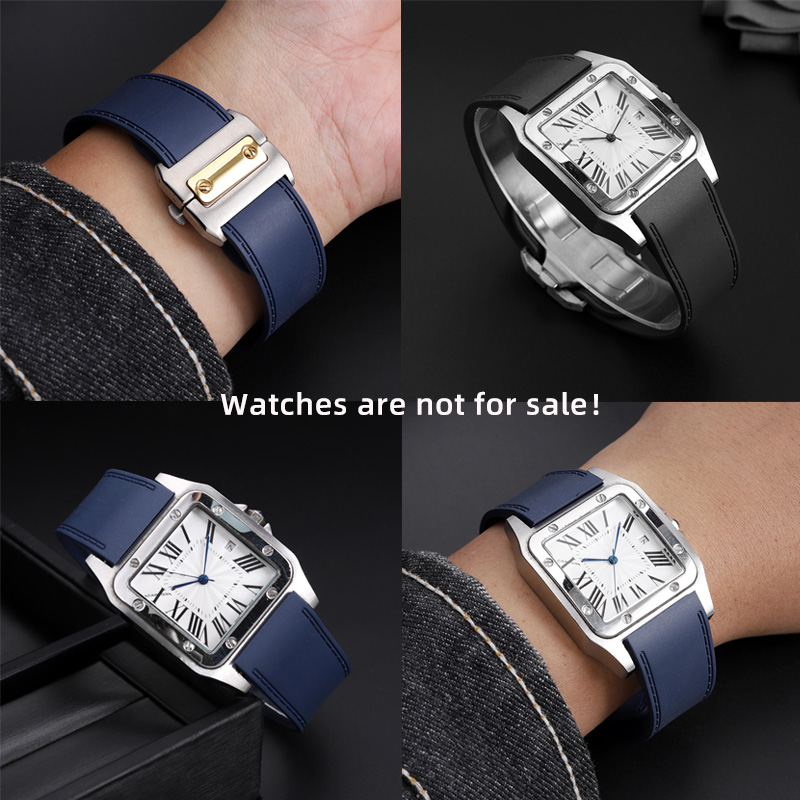 カルティエ製腕時計バンド、メンズ・サントス100シリーズ、折 - Men'S Accessories Cartier のレビューと価格
