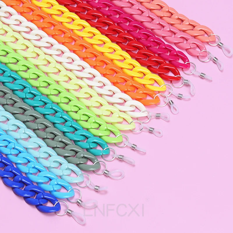 Jnpcxi-男性と女性のための滑り止めアクリルサングラスチ - Men Accessories Neck Chain のレビューと価格