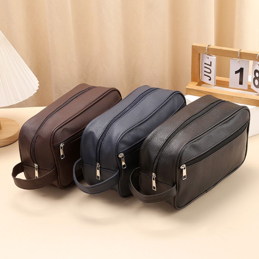 持ち運び可能な大容量のメンズ用コスメティックバッグ。旅行用、 - Travel Organizer Men のレビューと価格