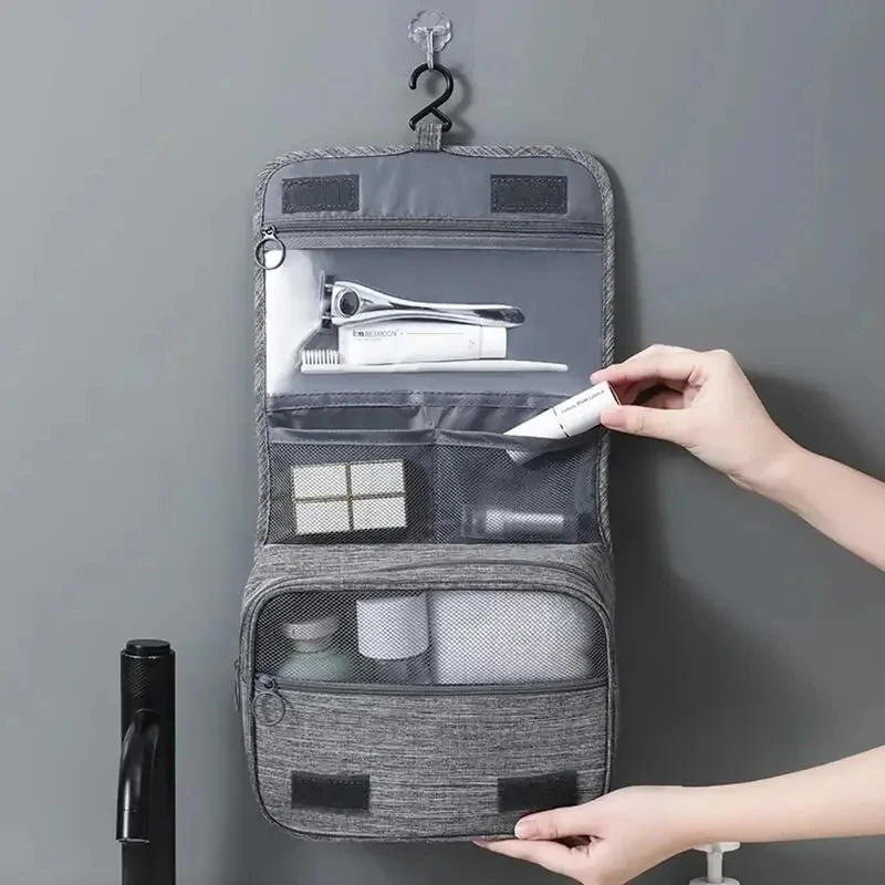 防水オックスフォード素材のトラベル用洗面用具バッグ。男性・女 - Travel Organizer Men のレビューと価格