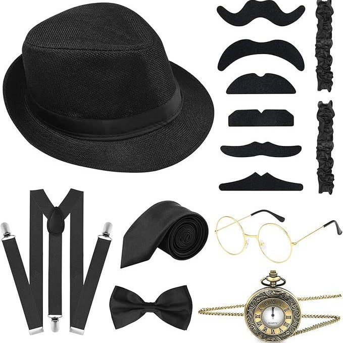 男性 1920 年代ギャツビー コスチューム アクセサリー  - Men'S Accessories In The 1920S のレビューと価格